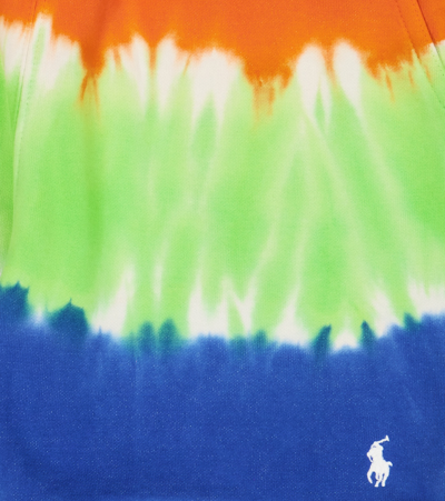 Polo Ralph Lauren Printed Cotton-blend Shorts In Blue Multi