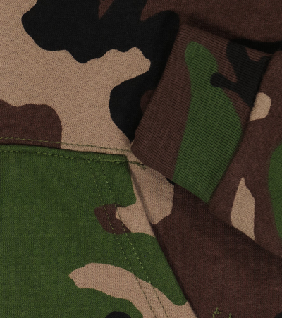 Shop Polo Ralph Lauren Camouflage Cotton-blend Zip-up Hoodie In Surplus Camo