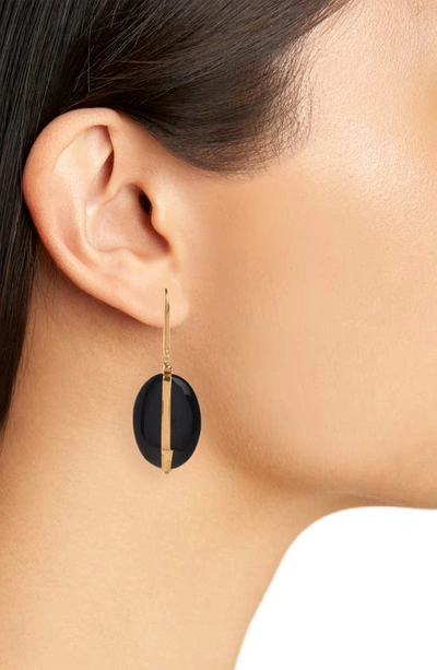 Shop Isabel Marant Stones Drop Earrings In Black