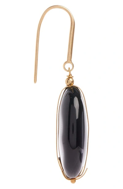 Shop Isabel Marant Stones Drop Earrings In Black