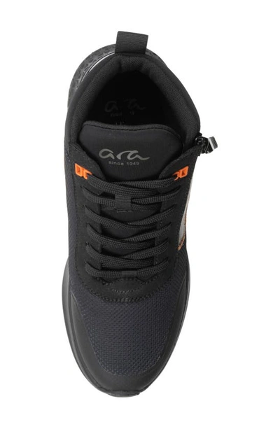 Shop Ara Marne Water Resistant High Top Sneaker In Black