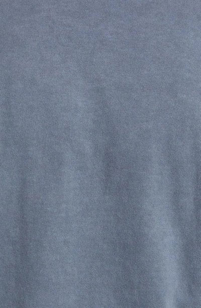 Shop Rails Cyd Long Sleeve Cotton T-shirt In Steel