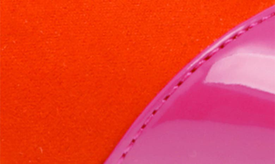 Shop Anne Klein Carlie Flat In Orange/ Pink