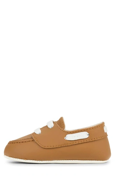 Ju-ju-be Eco Steps Water Resistant Boat Shoe In Brulee Brown