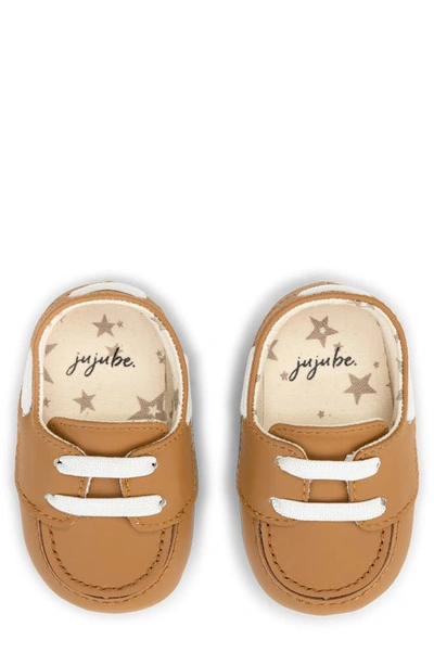 Ju-ju-be Eco Steps Water Resistant Boat Shoe In Brulee Brown