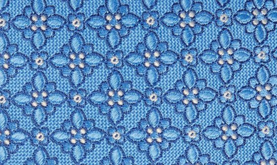 Shop Eton Silk Tie In Blue
