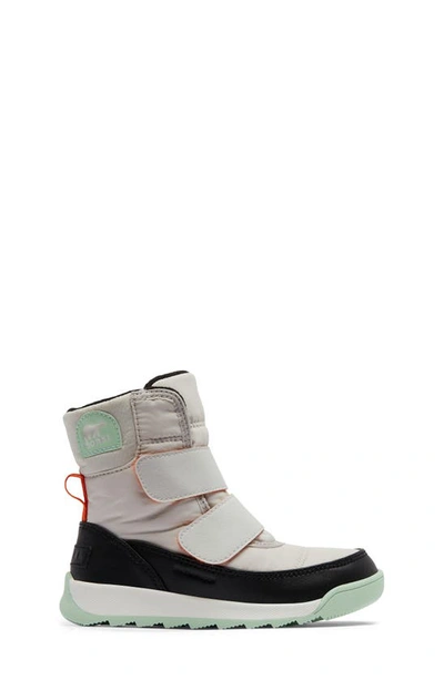Shop Sorel Whitney™ Ii Short Waterproof Insulated Boot In Moonstone/ Black