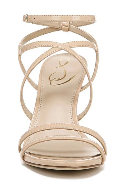 Shop Sam Edelman Delanie Strappy Sandal In Beige Blush