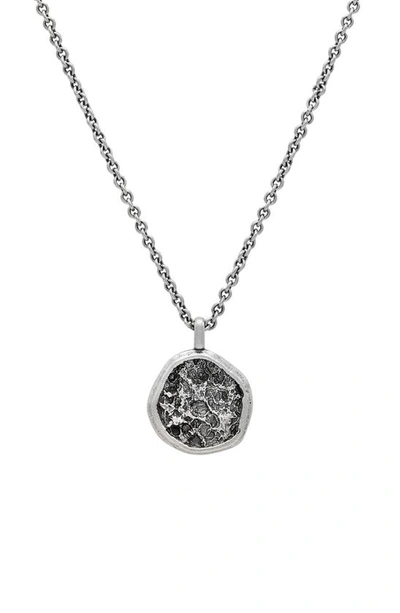 John Varvatos Artisan Sterling Silver Pendant Necklace In Silver