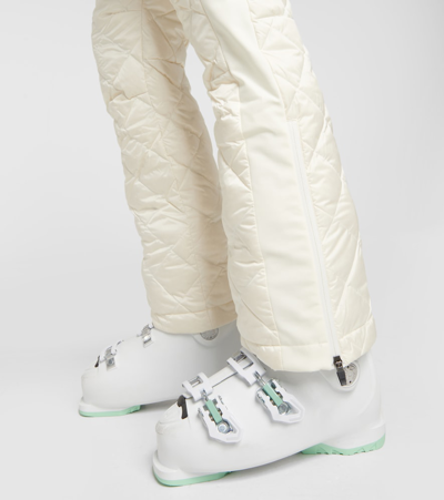 Shop Perfect Moment Viola Quilted Ski Suit In Snowwhite