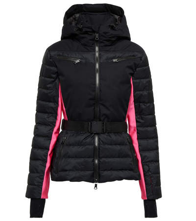 Shop Erin Snow Kat Ski Jacket In Black Pink