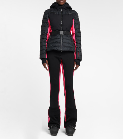 Erin Snow Kat Ski Jacket In Black Pink