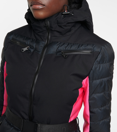 Shop Erin Snow Kat Ski Jacket In Black Pink