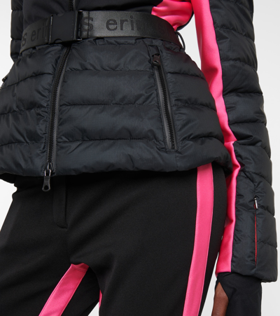 Erin Snow Kat Ski Jacket In Black Pink