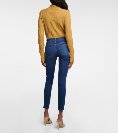 Shop Frame Le Skinny De Jeanne High-rise Jeans In Stover