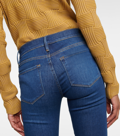 Frame Le High Skinny Crop High-rise Skinny Jeans In Stover