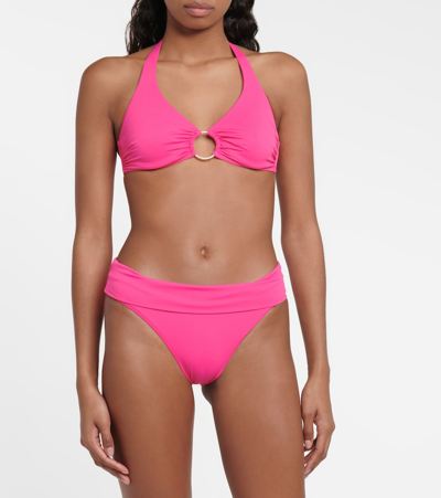 Shop Melissa Odabash Brussels Bikini Bottoms In Fuchsia