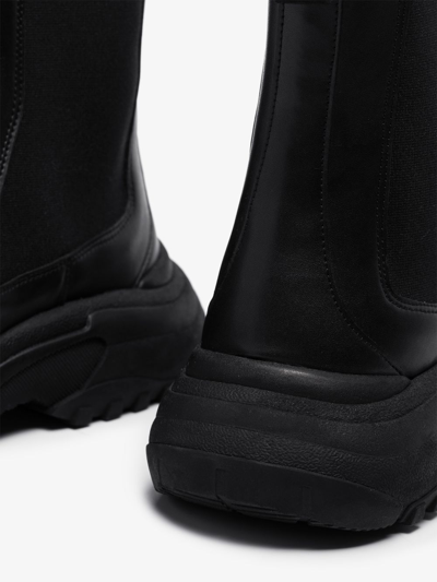 Shop Gmbh Riding Ankle Boots - Men's - Artificial Leather/rubber In Black