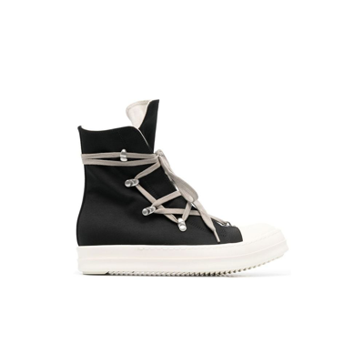 Shop Rick Owens Drkshdw Hexa High-top Sneakers - Women's - Rubber/polyester In Black