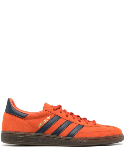 Shop Adidas Originals Orange Handball Spezial Sneakers