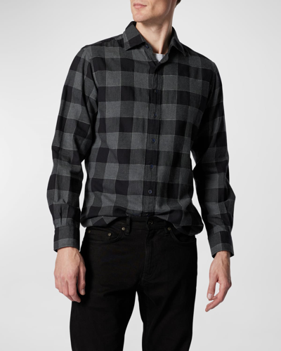 Shop Rodd & Gunn Men's Riverstone Flannel Sport Shirt In Granite