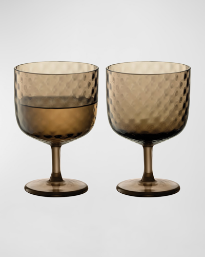 Shop Lsa Dapple Wine Glass, Set Of 2