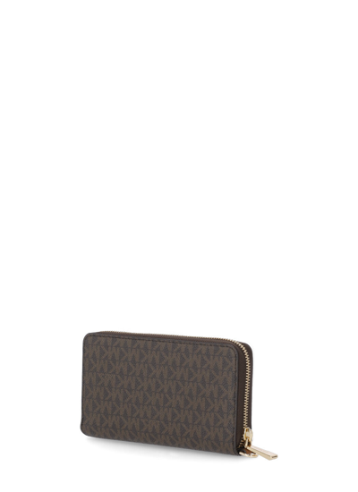 Shop Michael Michael Kors Wallets Brown