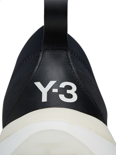 Shop Y-3 Qisan Sneakers Shoes In Black