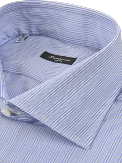 Shop Sartorio Napoli Stripe Print Shirt