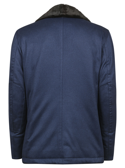 Shop Sartorio Napoli Double-breasted Mid-length Coat