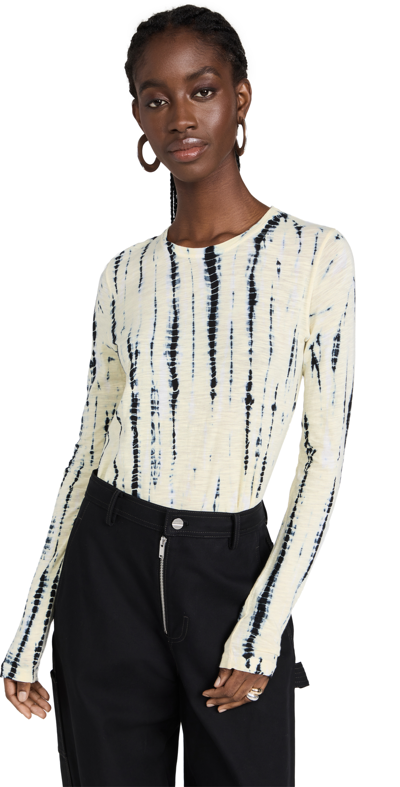 Shop Proenza Schouler Tie Dye Long Sleeve T-shirt