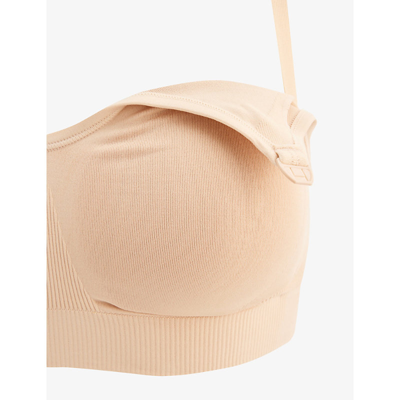 Shop Bravado Designs Women's Butterscotch Body Silk Stretch-recycled-nylon Blend Nursing Bra