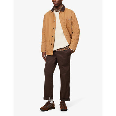 Dickies Duck Cotton Canvas Chore Jacket In Brown | ModeSens