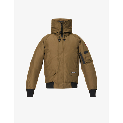 Canada Goose Chilliwack Shell-down Hooded Bomber Jacket In Green | ModeSens