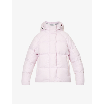 Shop Canada Goose Women's Sunset Pink- Junction Padded Shell-down Jacket