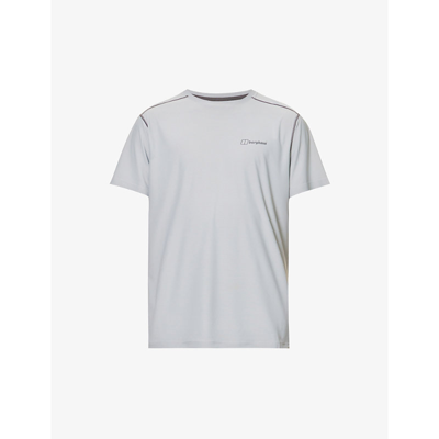 Berghaus Mens Monument 24/7 Brand-print Slim-fit Woven T-shirt | ModeSens