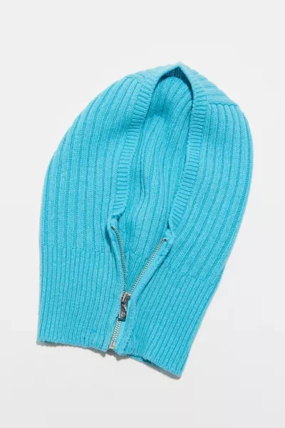 Shop Theopen Product Zip-up Balaclava In Sky