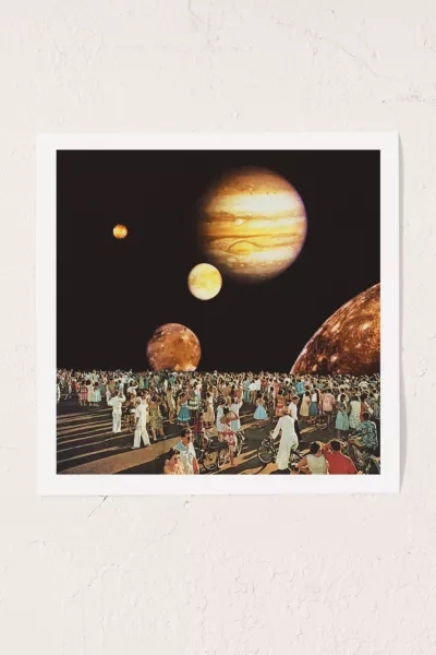 Shop Urban Outfitters Mariano Peccinetti Planetarium Print At  In No Frame