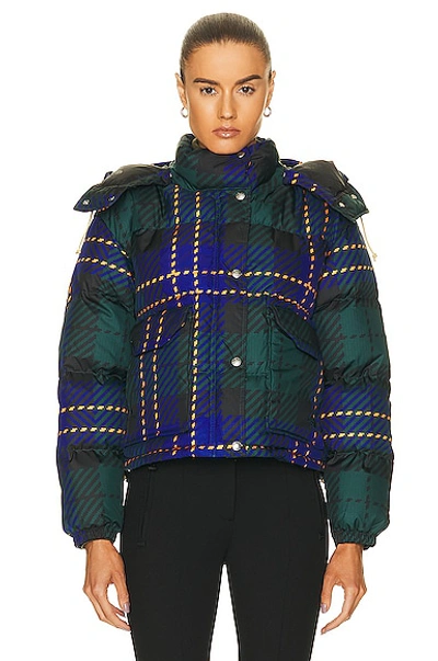 The North Face Printed 71 Sierra Down Short Jacket In Green | ModeSens