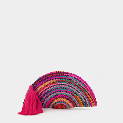 Shop Nannacay Valentina Dreamscape Clutch -  - Multi - Cotton In Multicoloured