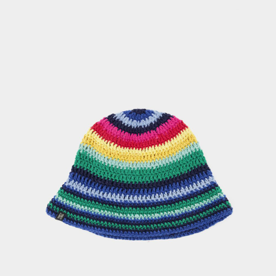 Shop Nannacay Tori Hat -  - Multi - Cotton In Multicoloured