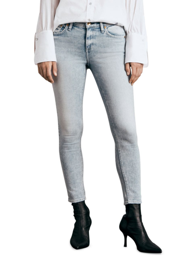 Shop Rag & Bone Women's Cate Mid-rise Skinny Jeans In Malvern