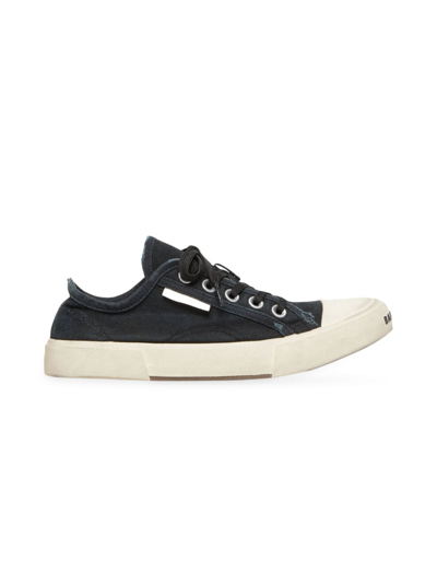 Shop Balenciaga Women's Paris Low Top Sneaker In Black White