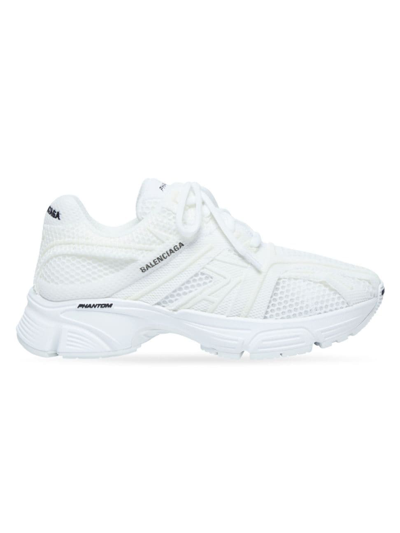 Shop Balenciaga Women's Phantom Sneaker In White