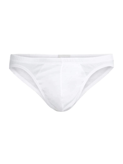 Shop Hanro Men's Sporty Bikini Cotton Brief In White