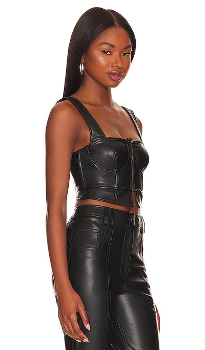 Shop Lpa Viviana Corset Top In Black