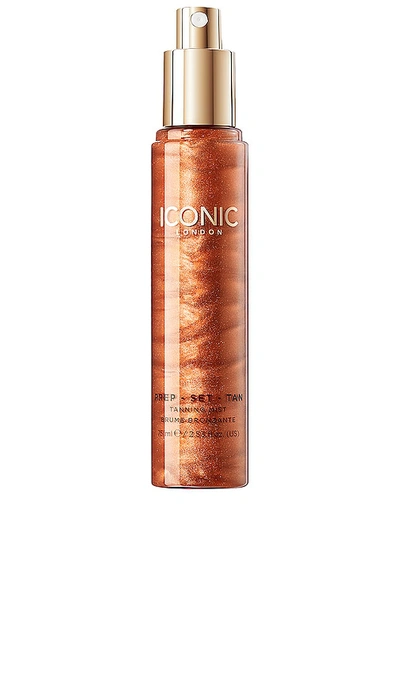 Iconic London Prep-set-tan Tanning Mist In Glow