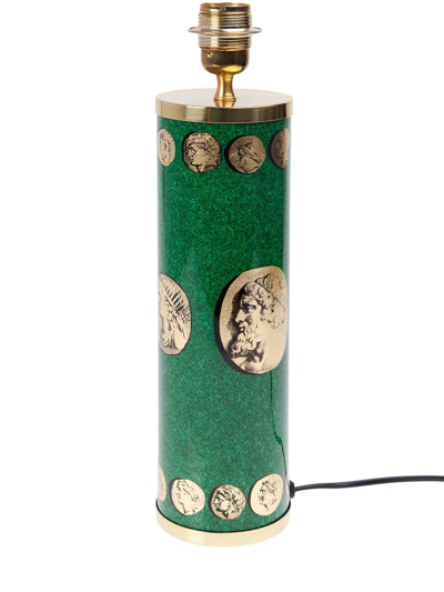 Fornasetti Cameo Lamp Base In Green