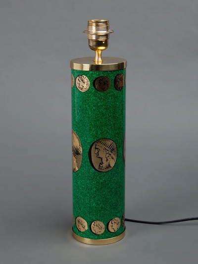 Fornasetti Cameo Lamp Base In Green