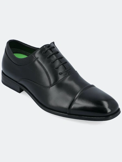 Shop Vance Co. Shoes Bradley Wide Width Oxford Dress Shoe In Black